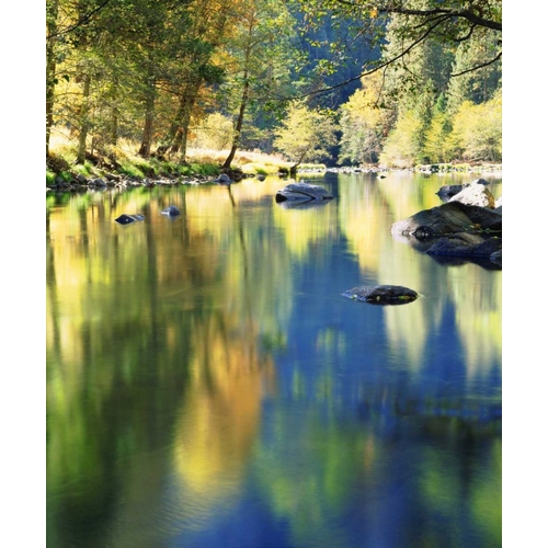 CA, Yosemite Autumn around the Merced River